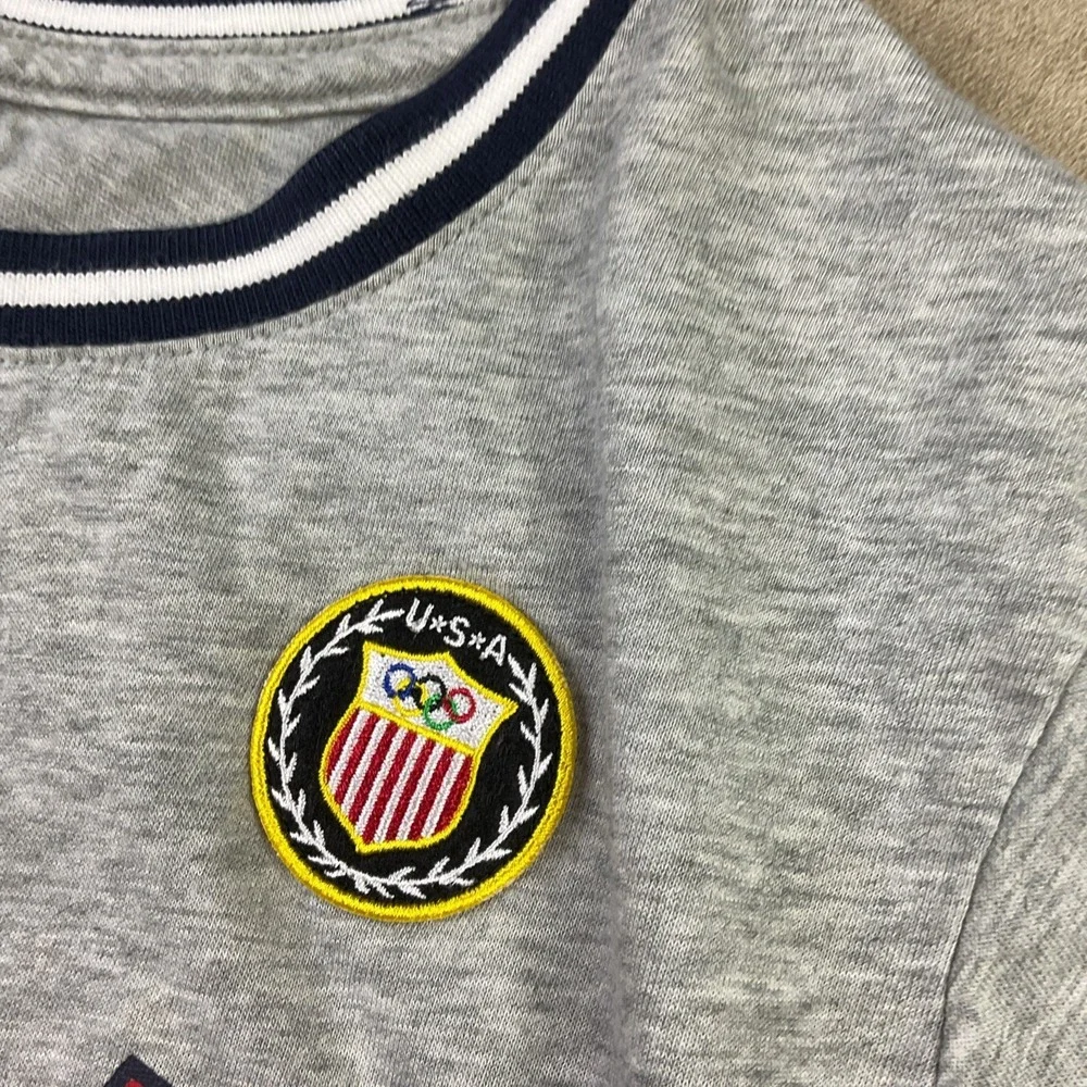 Nike Olympics USA T-Shirt Women Sz M Crewneck Short Sleeve Team Graphic Tee